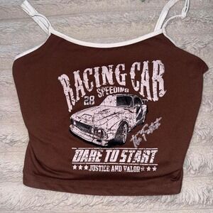 Y2K Racing Graphic Cami Tank